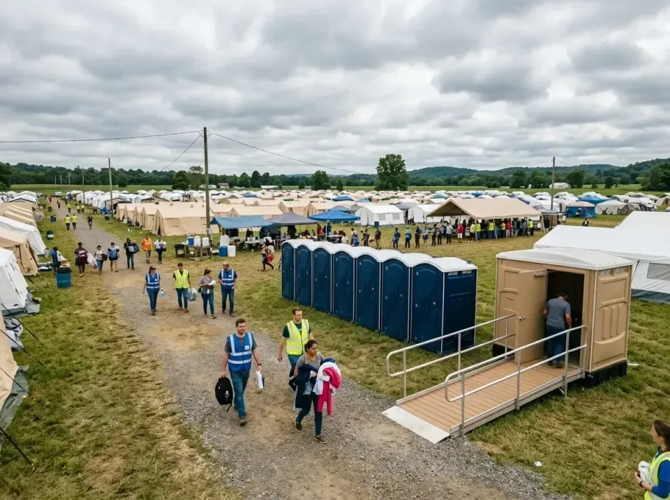 disaster-relief-camp-restrooms-010 — frequently asked questions, Dumpster & Portable Bathrooms Rental in Cascades, VA